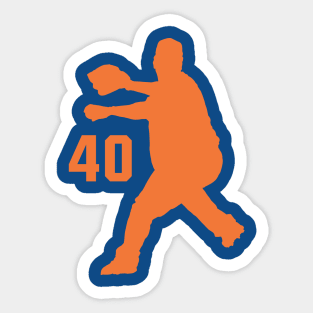 Bartolo (orange) Sticker